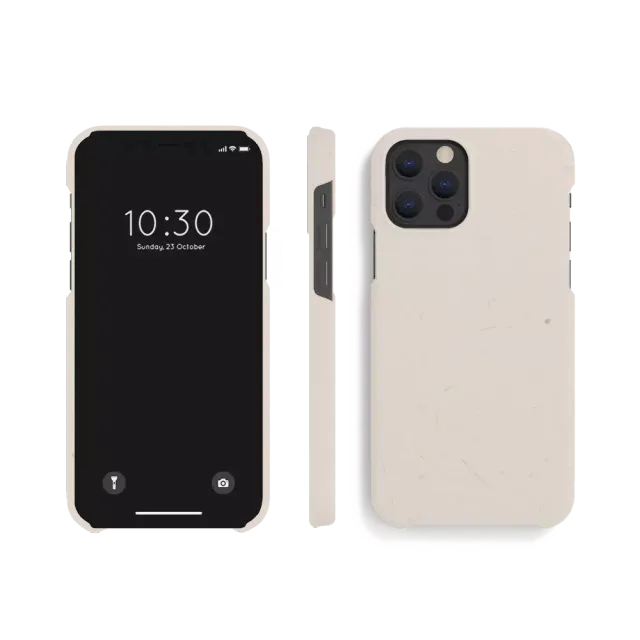 agood Case für iPhone 12/Pro Vanilla White
