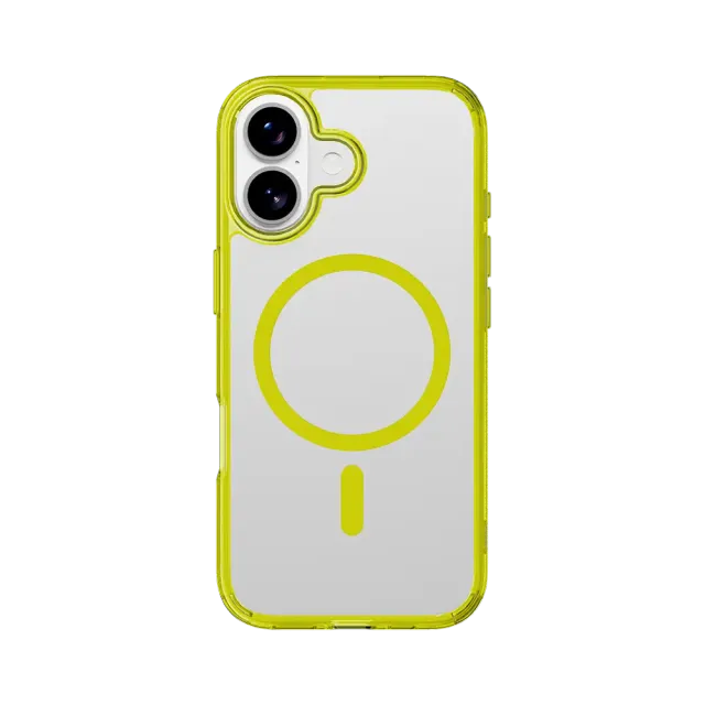 Cellularline Iconic MAG MagSafe Case für Apple iPhone 17 Lime