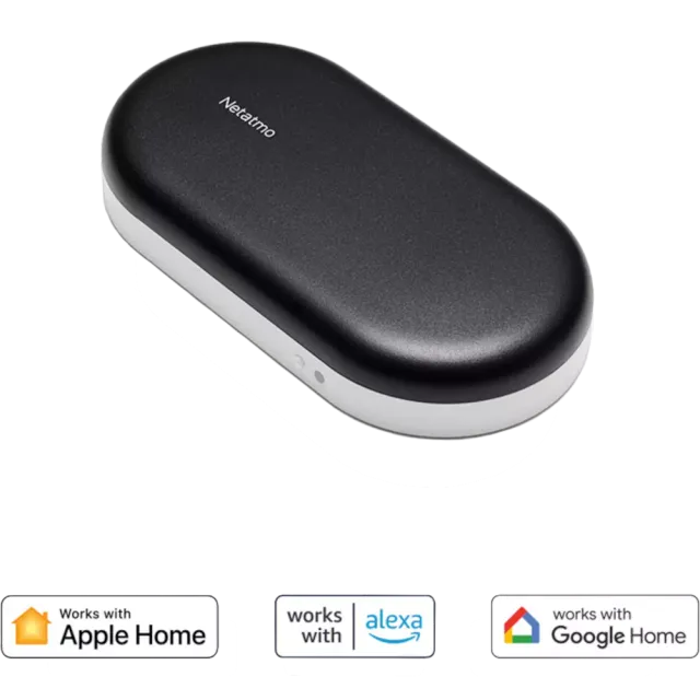 Netatmo Smarte Klimaanlagensteuerung - für Klimaanlage oder Luft-Luft Wärmepumpe Schwarz