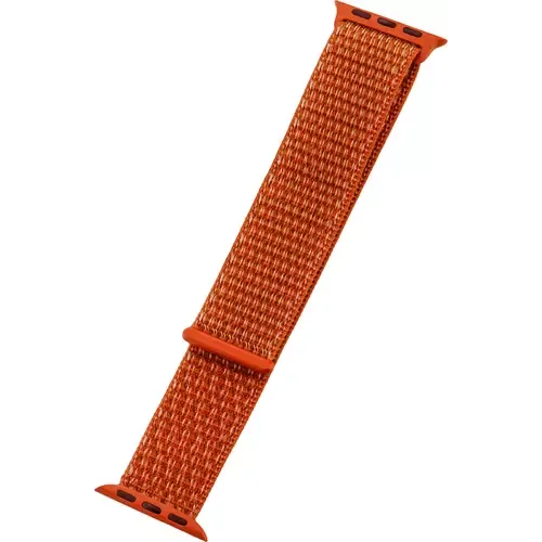 Peter Jäckel WATCH BAND Apple Watch 41/40mm (Series 4 - 9)/ 38mm (Series 1 - 3) Nylon Orange