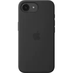 Apple Silikon Case iPhone 16e Schwarz