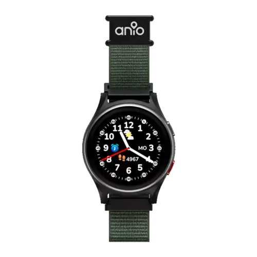 Anio 6 Armband Crocodile Green