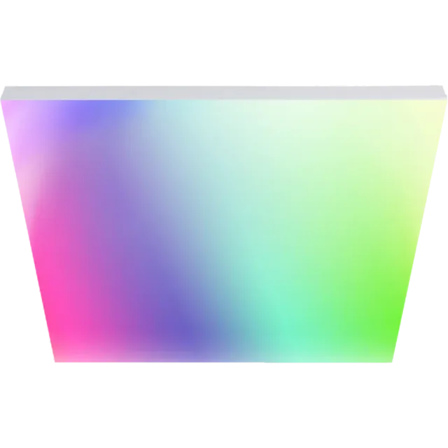 tint LED-Panel Aris, white+color, 45x45, Weiß