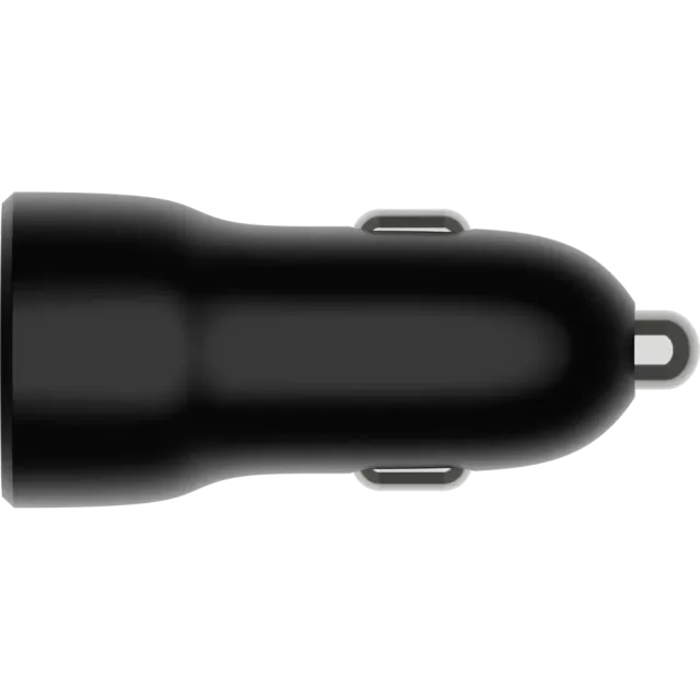 dbramante1928 Car Charger - USB-C + USB-A 30W + 18W 12/24V Black