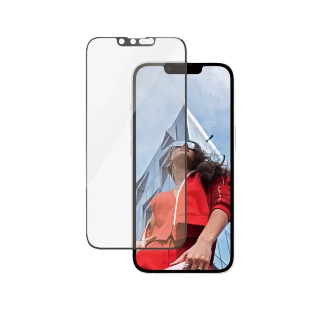 PanzerGlass Screen Protector iPhone 16e | 14 | 13 | 13 Pro | Ultra-Wide Fit w. Aligner