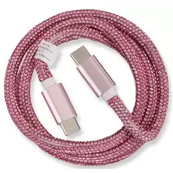 Peter Jäckel Glamour USB Data Cable Typ-C Typ-C mit Sync- und Ladefunktion