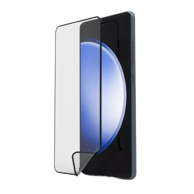 Hama Handy-Schutzglas "Super Hybrid" für Samsung Galaxy S24 FE Montagehilfe Durchsichtig