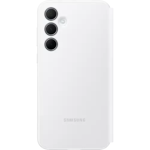 Samsung Smart View Wallet Case Galaxy A35 5G Weiß