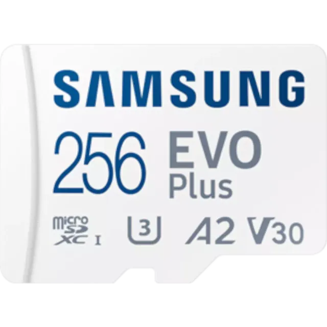 Samsung microSD Card EVO Plus 256 GB Blau