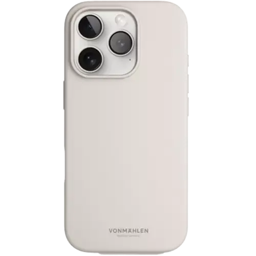 Vonmählen Soft Silicone Case iPhone 16 Pro cream