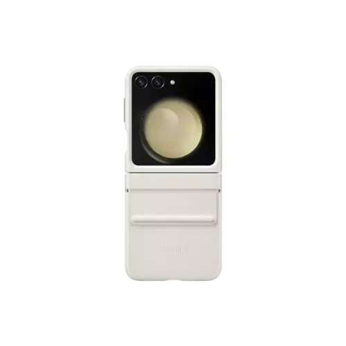 Samsung Flap ECO-Leather Case Galaxy Z Flip5 Cream