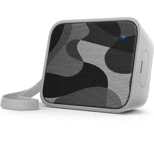 Philips PixelPop Tragbarer kabelloser Lautsprecher BT110C/00 Grau