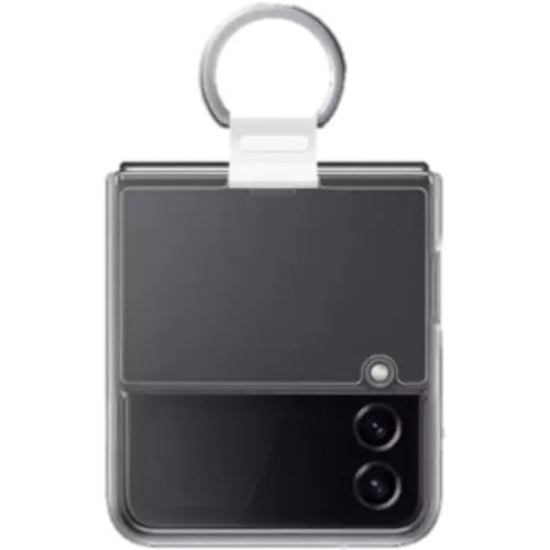 Samsung Clear Cover with Ring für Galaxy Flip 4 Transparent