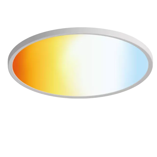 tint Deckenleuchte Amela 42 cm White+ambiance Weiß