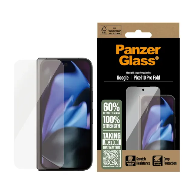 PanzerGlass Displayschutz Google Pixel 10 Pro Fold | Classic Fit