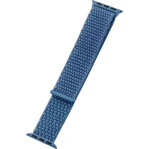 Peter Jäckel WATCH BAND Apple Watch 41/40mm (Series 4 - 9)/ 38mm (Series 1 - 3) Nylon Blau