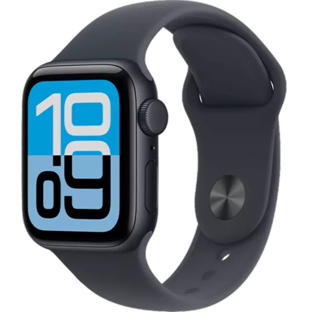 Apple Watch SE 3 5G Aluminium Sportarmband Mitternacht/Mitternacht/40 mm