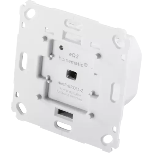 Homematic IP Rollladenaktor für Markenschalter Weiß