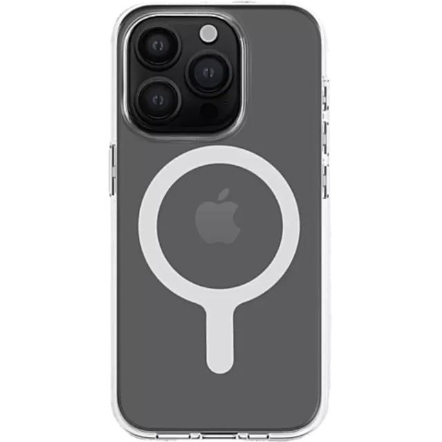agood CLRPRTCT Case MagSafe Apple iPhone 15 Pro Transparent