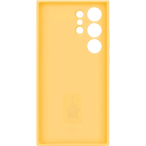 Samsung Silicone Case Galaxy S24 Ultra Yellow