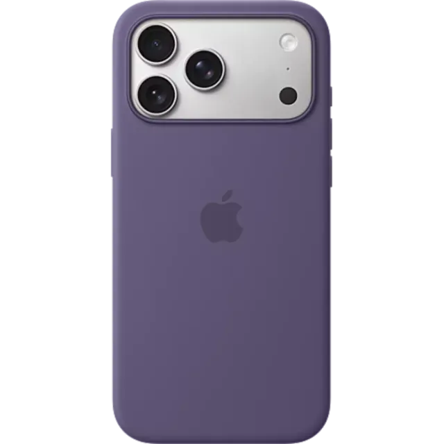 Apple Silikon Case MagSafe iPhone 17 Pro Nebelviolett