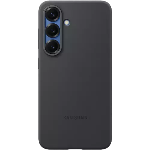 Samsung Silikon Case Galaxy S25 Schwarz