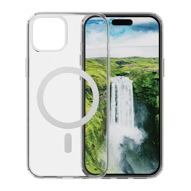 dbramante1928 Iceland Ultra D3O MagSafe iPhone 15 Plus Transparent