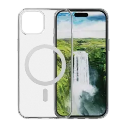 dbramante1928 Iceland Ultra D3O MagSafe iPhone 15 Plus Transparent