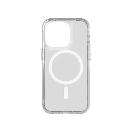 Tech21 Evo Clear Case Kompatibel mit MagSafe für iPhone 14 Pro Transparent