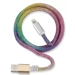 Peter Jäckel Glamour USB Data Cable Apple Lightning mit Sync- und Ladefunktion