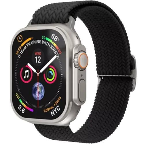 Vonmählen Woven Loop 44 mm | 45 mm | 46 mm | 49 mm one size Black