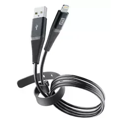 Cellularline Pro+ Data Cable Belt USB-A/ Apple Lightning