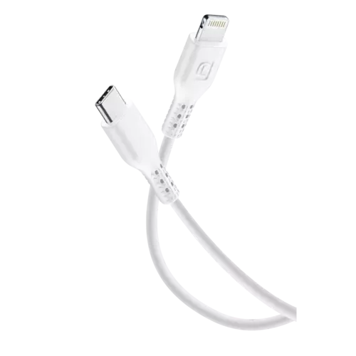 Cellularline Power Data Cable 1,2 m USB Typ-C/ Lightning Weiß