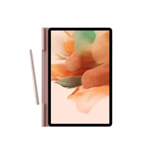 Samsung Galaxy Tab S8 Plus/S7/S7 FE Book Cover Pink Pink