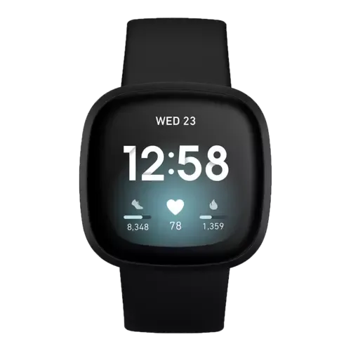 Fitbit Versa 3 Schwarz