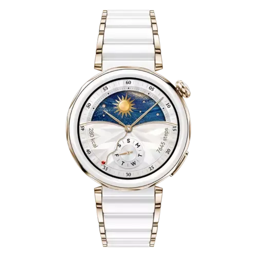Huawei Watch GT 5 PRO 42 mm Jana-B29C Ceramic White