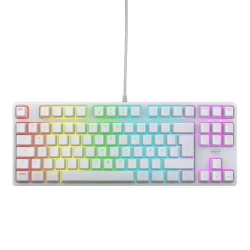 CHERRY XTRFY K4V2 TKL Gaming-Tastatur Weiß
