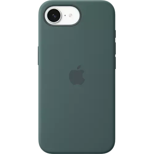 Apple Silikon Case iPhone 16e Seegrün