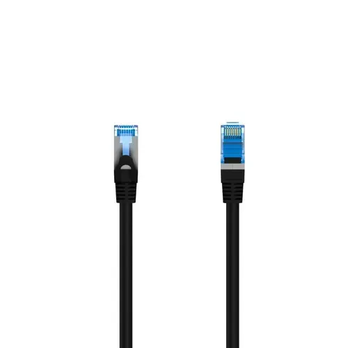 Hama Netzwerkkabel CAT-6a 10 Gbit/s S/FTP geschirmt 1,50 m Schwarz