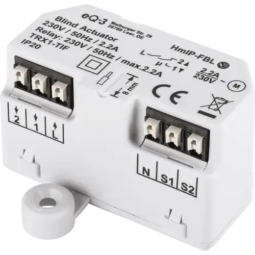 eQ-3 Homematic IP Jalousieaktor Unterputz Weiß