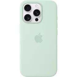 Apple Silikon Case iPhone 16 Pro Aquamarin