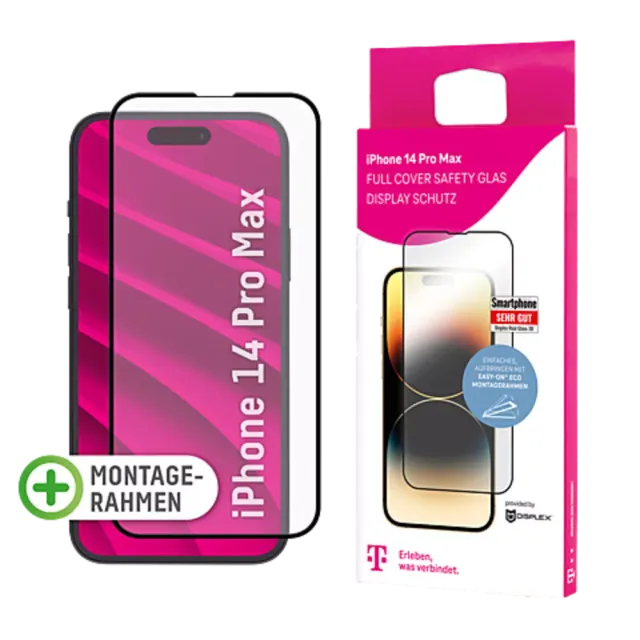 Displex Full Screen Glas Apple iPhone 14 Pro Max Transparent