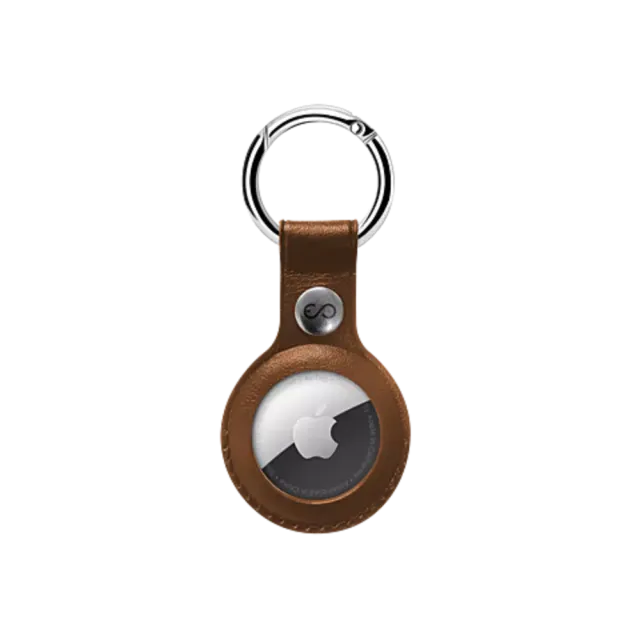 epico Apple AirTag Anhänger Braun