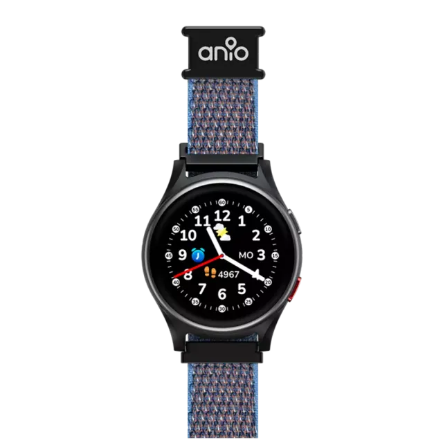 Anio 6 Armband Steel Blue