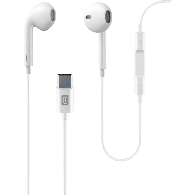 Cellularline Earphones Orbit Typ-C Weiß