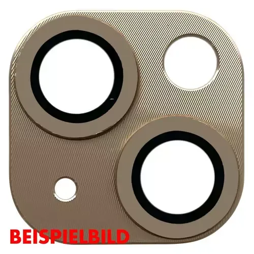 Peter Jäckel FUN Camera Protect Inlay Apple iPhone 14/ 14 Plus Gold