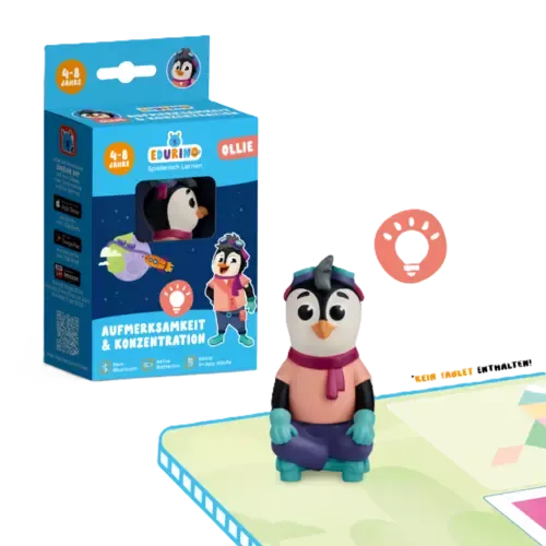 Edurino Figur Ollie - Aufmerksamkeit & Konzentration Bunt