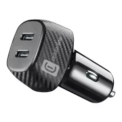 Cellularline USB Car Charger Multipower Duo 40W