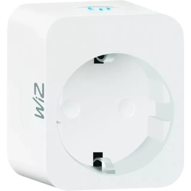 WiZ WLAN Smart Plug Powermeter Weiß