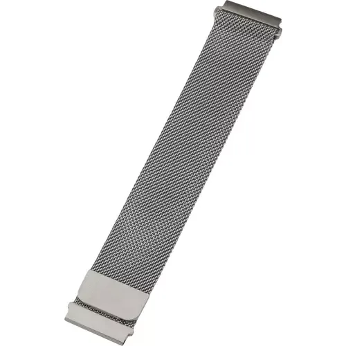 Peter Jäckel Armband 22mm Milanaise Silber